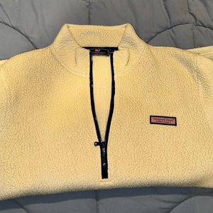 Vineyard Vines Sherpa 1/2 Zip Pullover (XL)